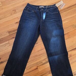 Vintage America Dark Blue Boyfriend Jeans